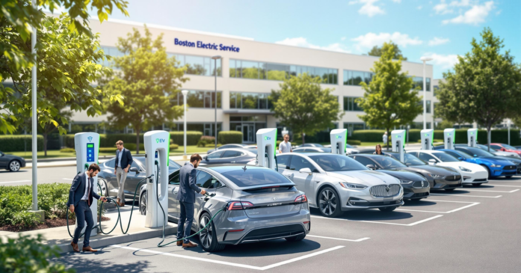 Boston Electric Service EV Charger Installation